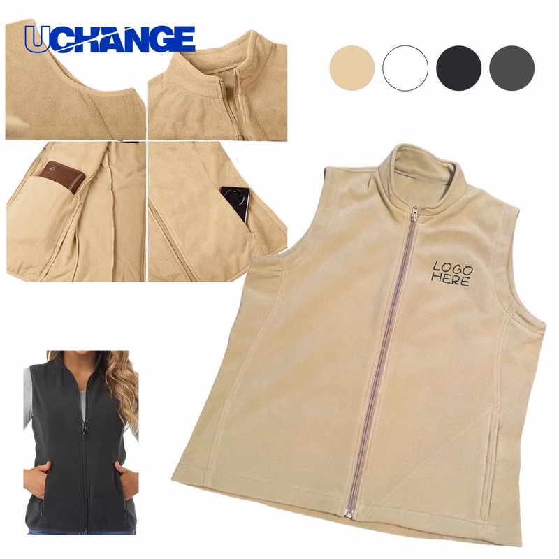 Velvet Sleeveless Outdoor Vest