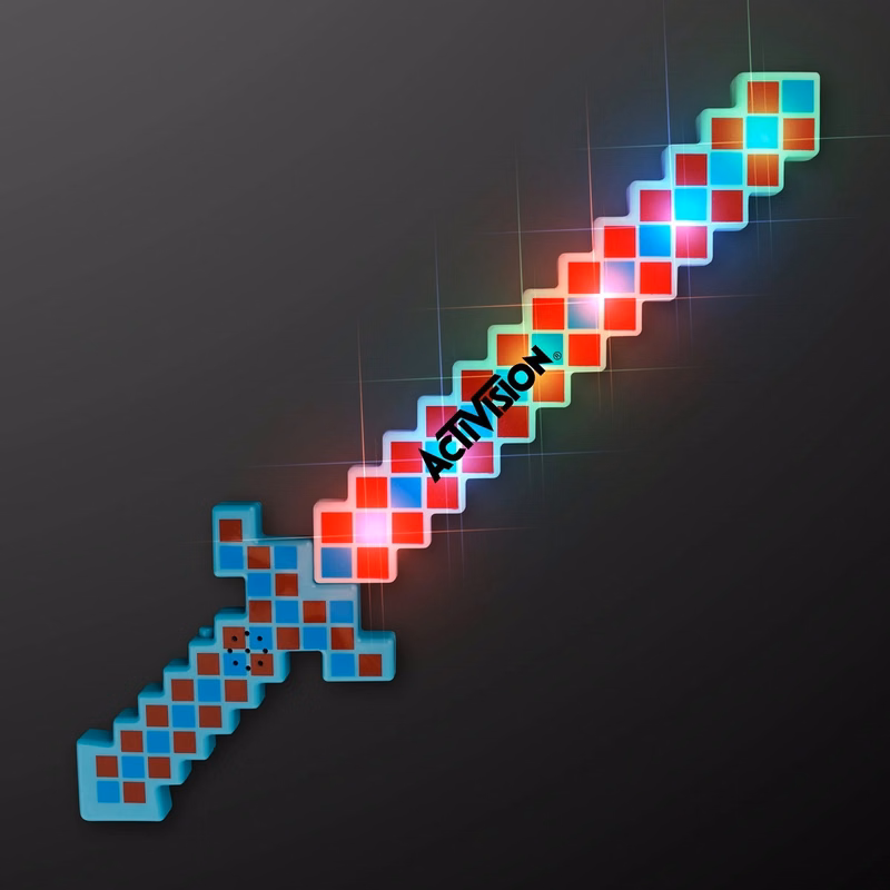 Light Up Mini Pixel Swords