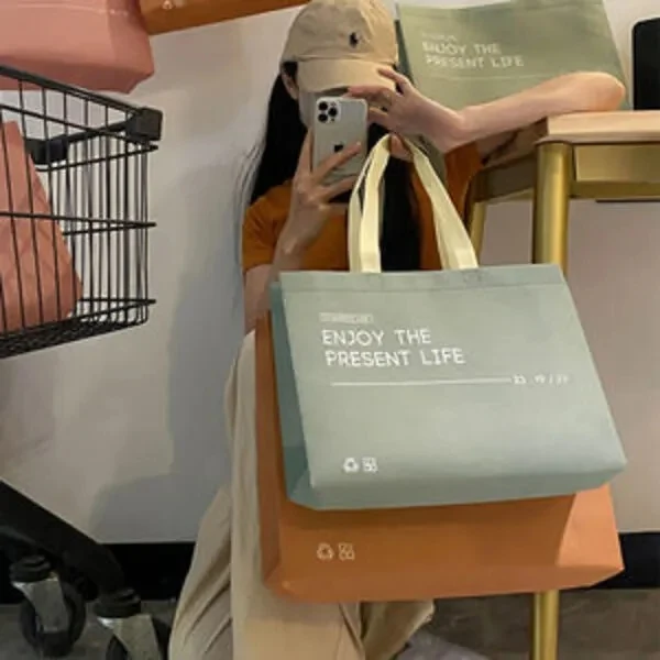 Eco-friendly Biodegradable Reusable Shopping Tote 1