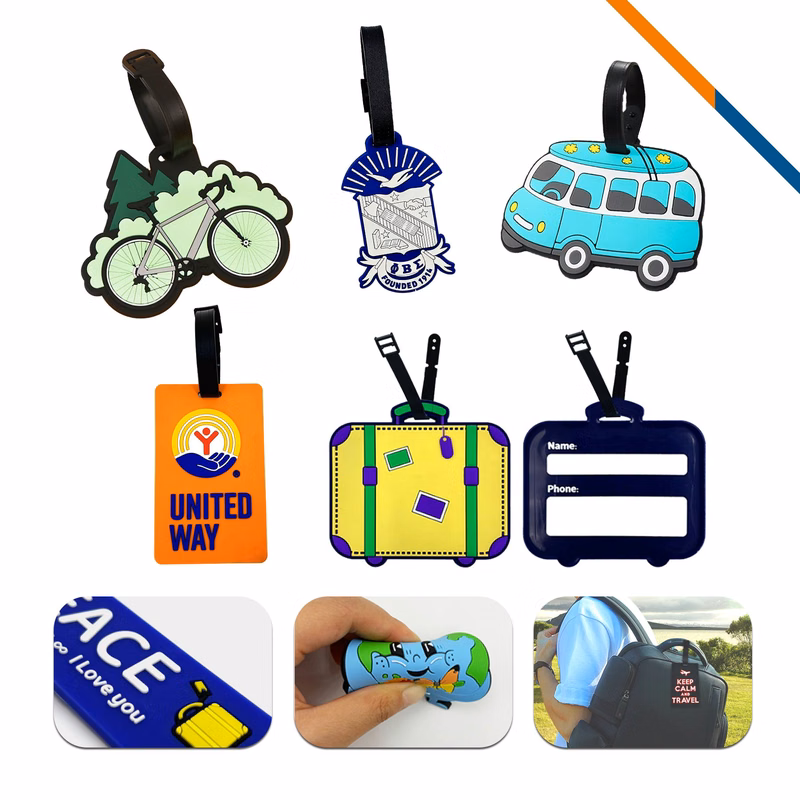 Taggo Custom Shape PVC Luggage Tag