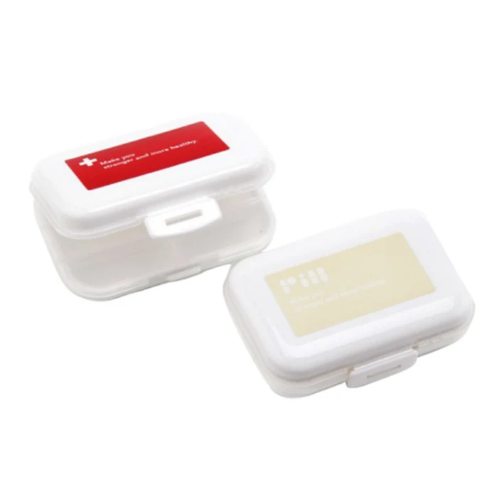 8 Compartments Plastic Waterproof Pill Box 1
