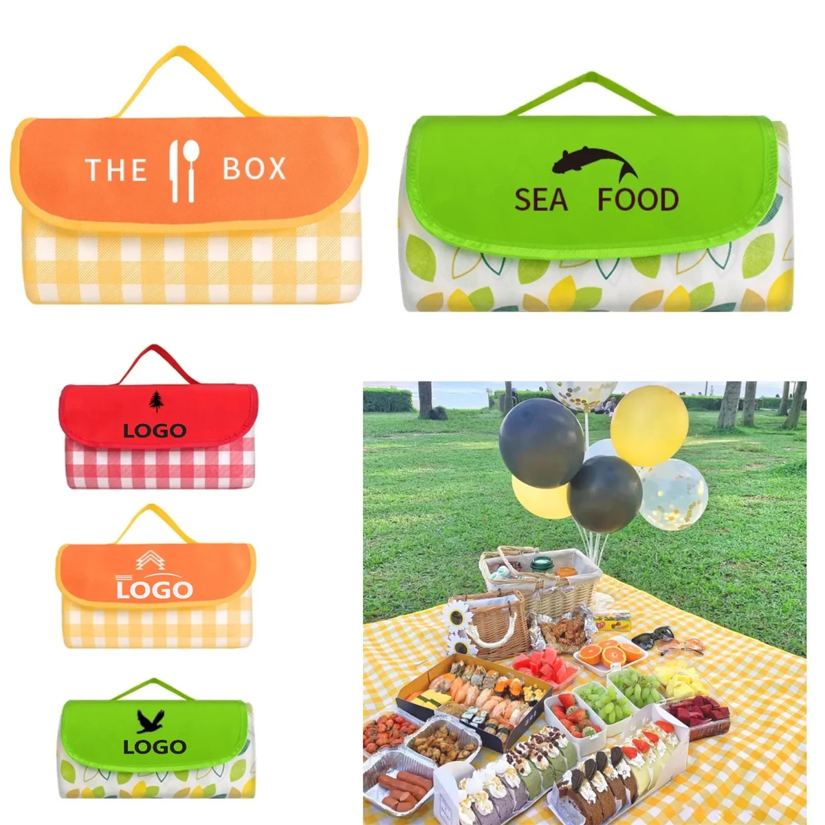 MOQ 50 Outdoor Large Picnic Blanket 1