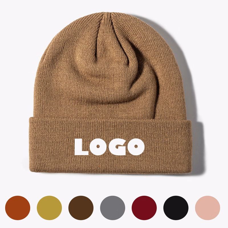 Custom Warm Acrylic Knitted Hat