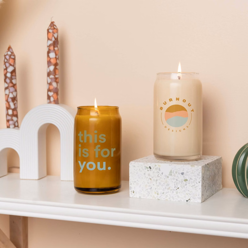 CAN GLASS CANDLE - DIRECT PRINT