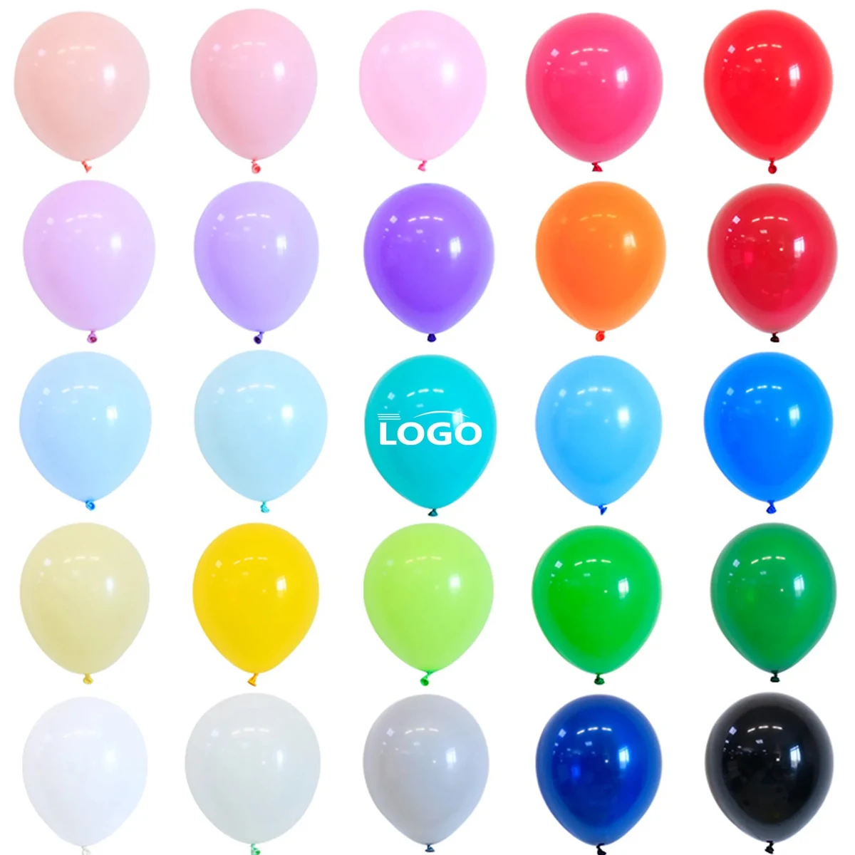Matte Latex Balloon 10 Inch Thick Round Party Decor 1