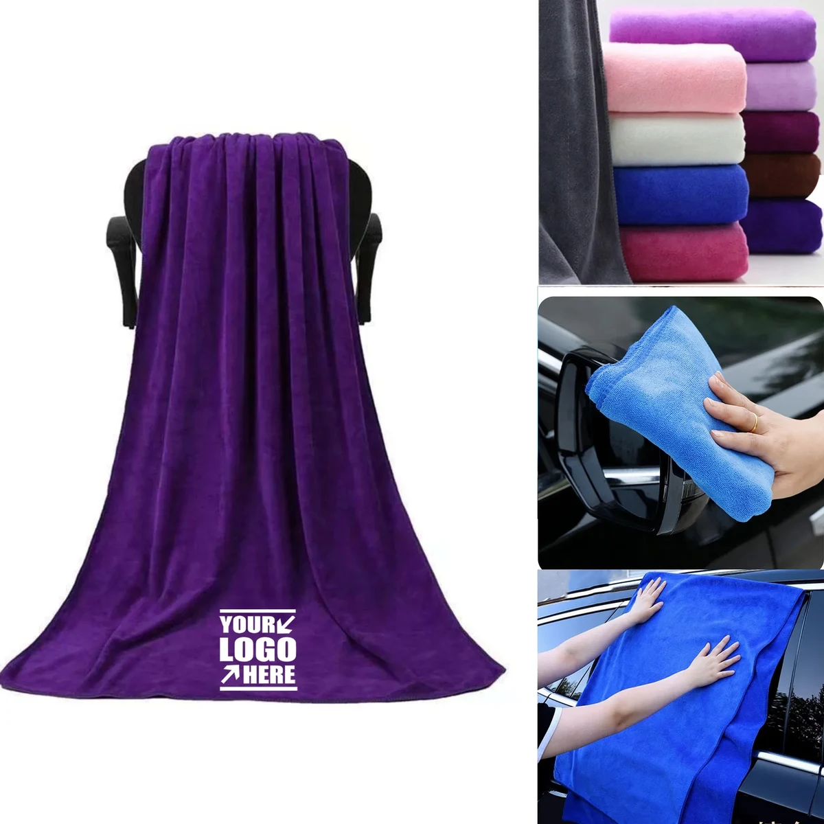 Absorbent Drying Towel for Vehicles & Bathrooms 1