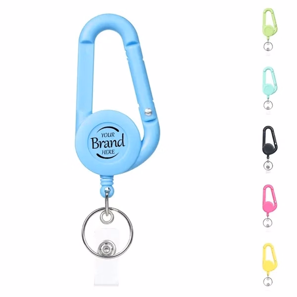 Custom Retractable Cord Keychain with Hiking Buckle — Outdoor Essentials