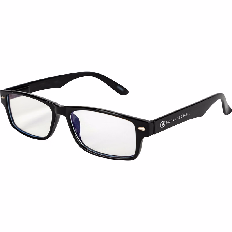 Blue Light Blocking Glasses - Shiny Black
