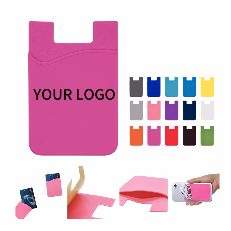 Silicone Phone Wallet Slim