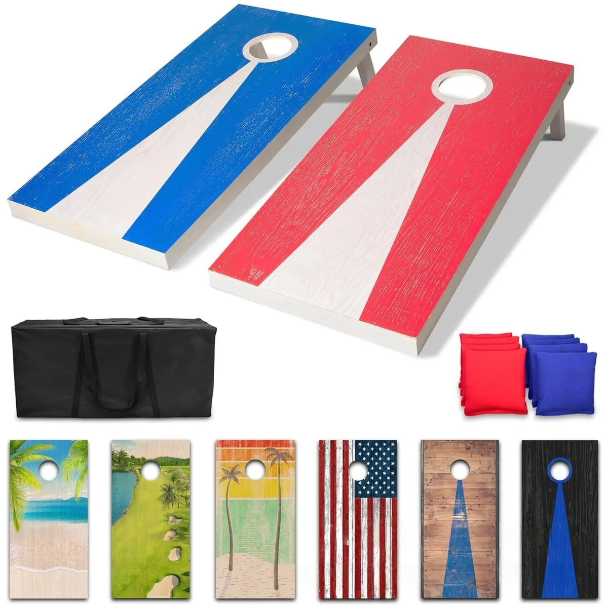 4' x 2' Cornhole Board Game Set 1