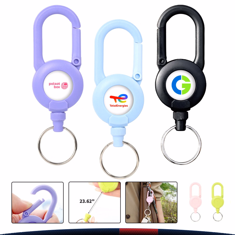 Rhythe Retractable Plastic Badge Reel
