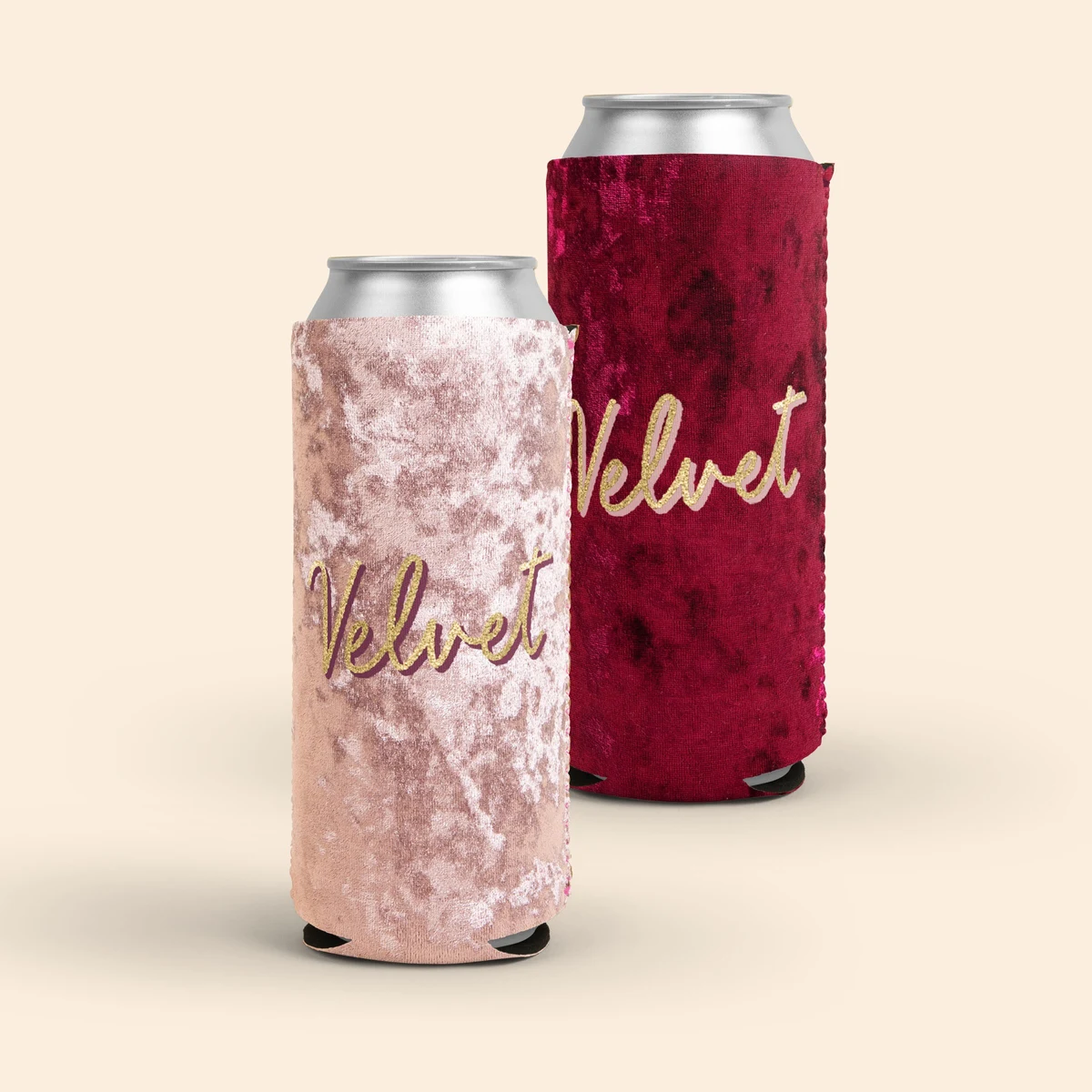 24 Oz. Kolder Kaddy - Velvet Neoprene, custom koozie with logo imprint 1