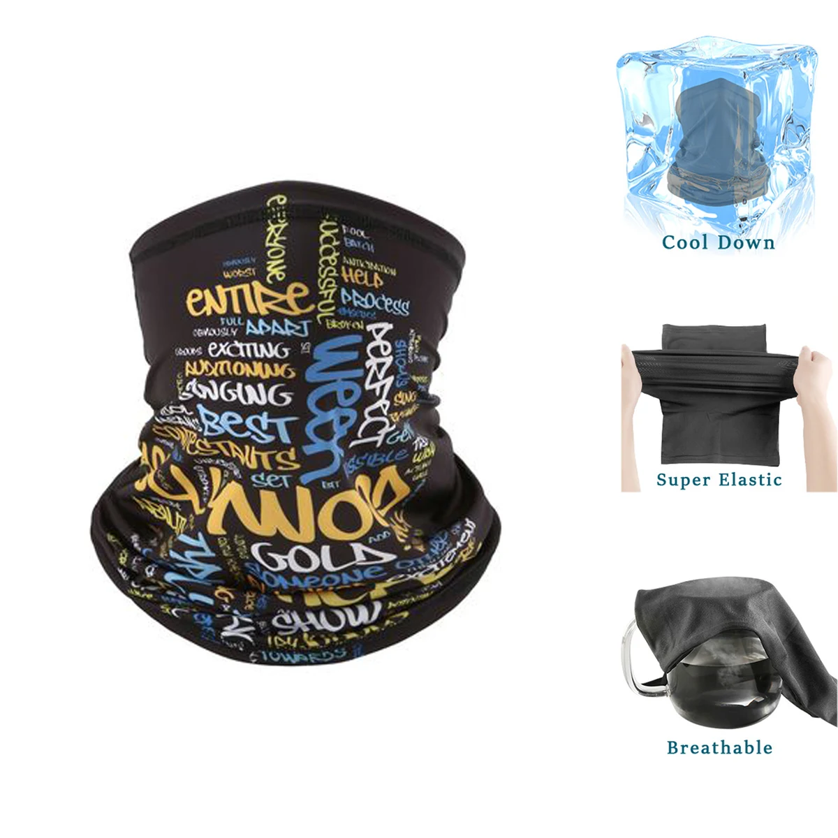Ice Silk Cooling Neck Gaiter 1