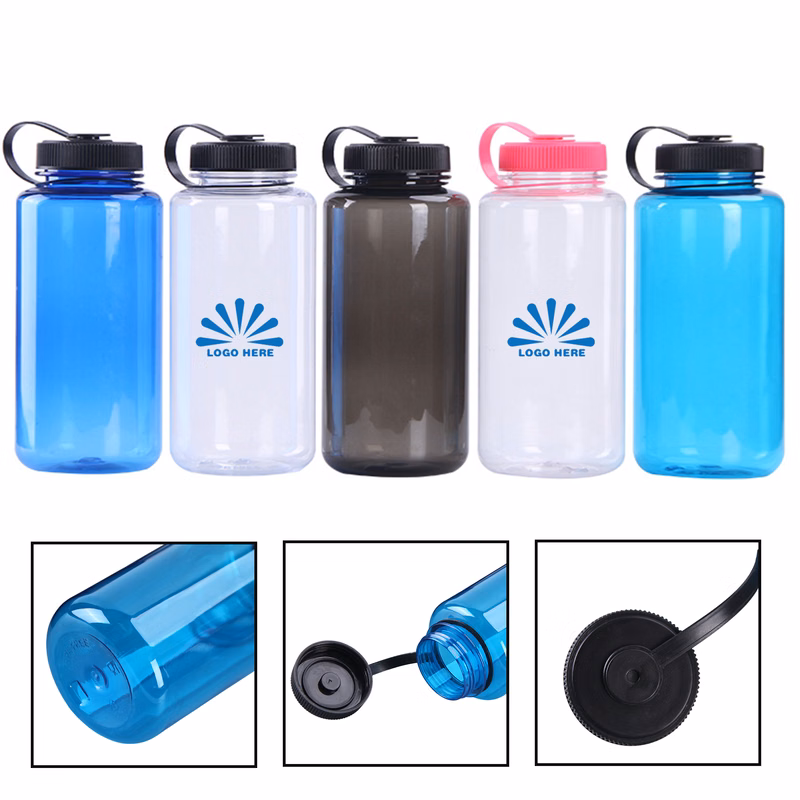 Plastic Wide Mouth Water Bottle