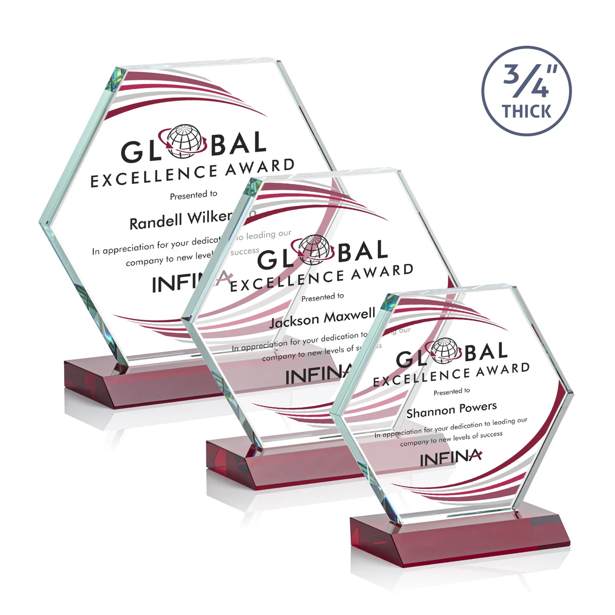 Pickering VividPrint™ Award - Red 1