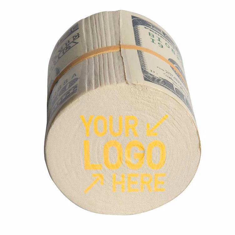 Rolled Cash Roll of Money Stress Reliever