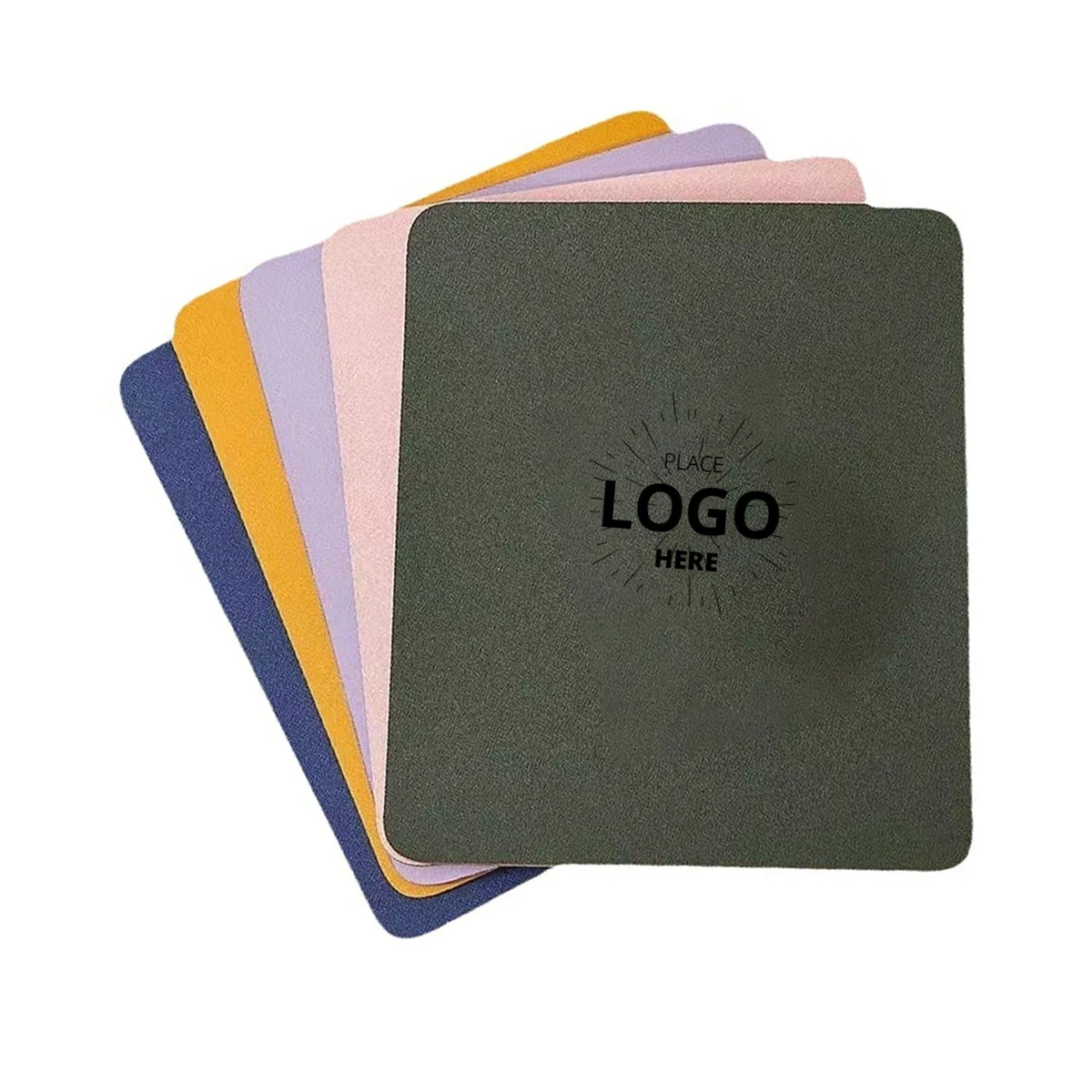 8"*10"Black Mouse Pad 1