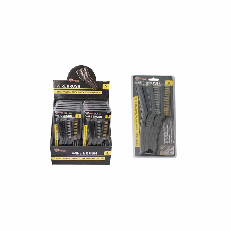 Wire Brush Assorted 3 Piece Sets