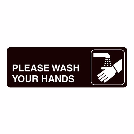 Please Wash Your Hands Sign