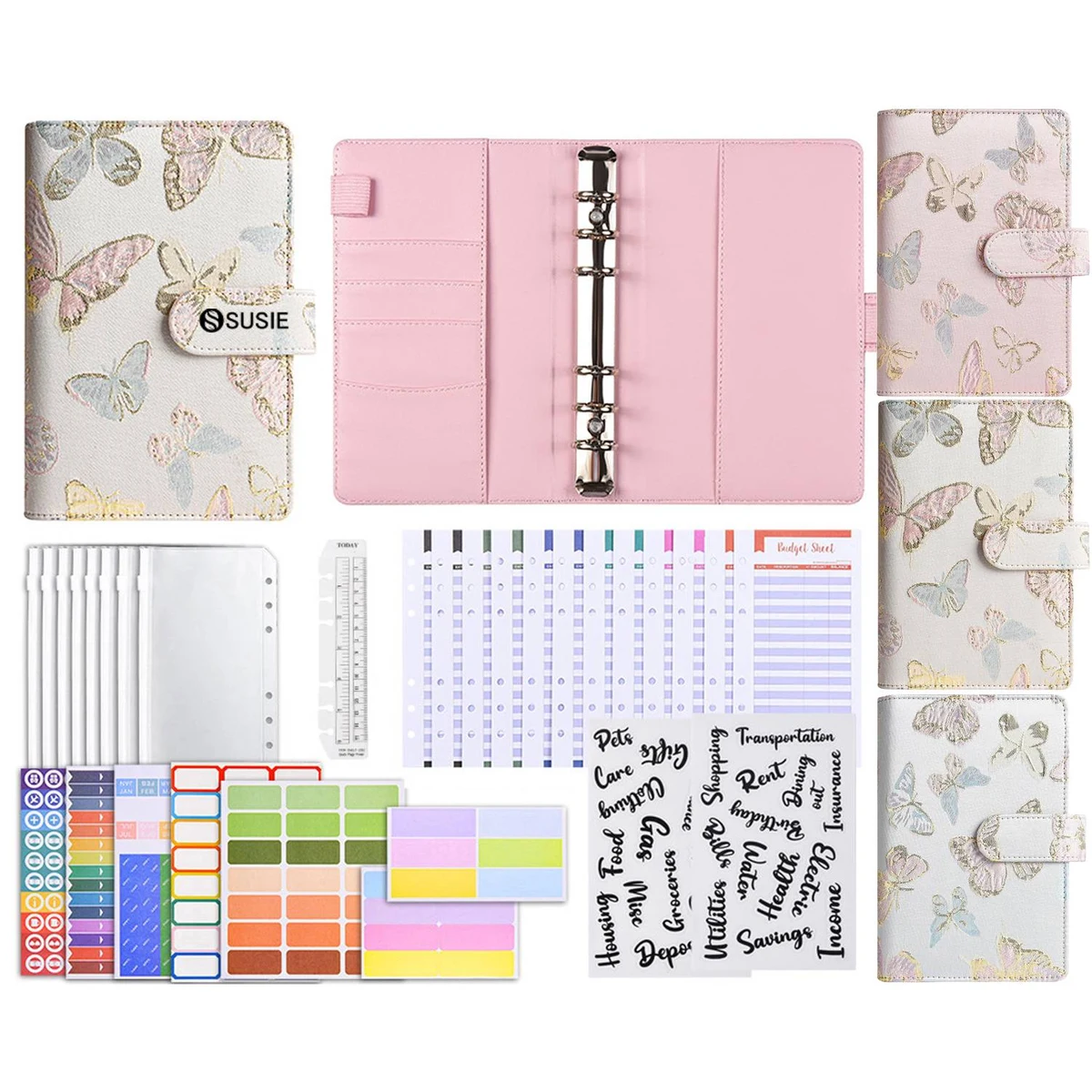 A6 Refillable Binder Notebook Set 1