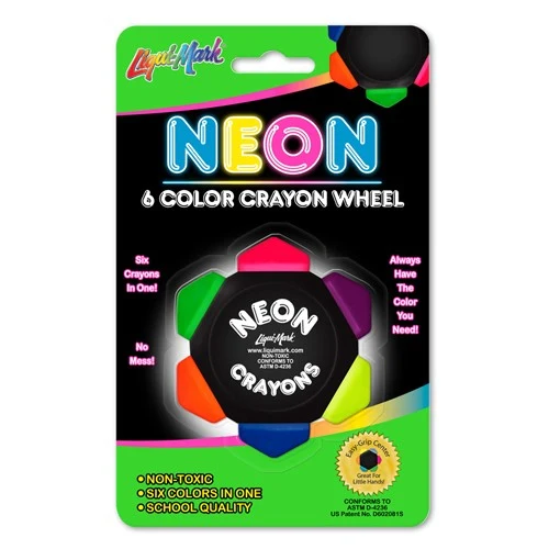 1 Pack Neon Crayo-Craze Crayon Wheel 1