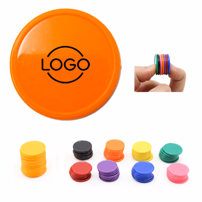 Circular Plastic Token