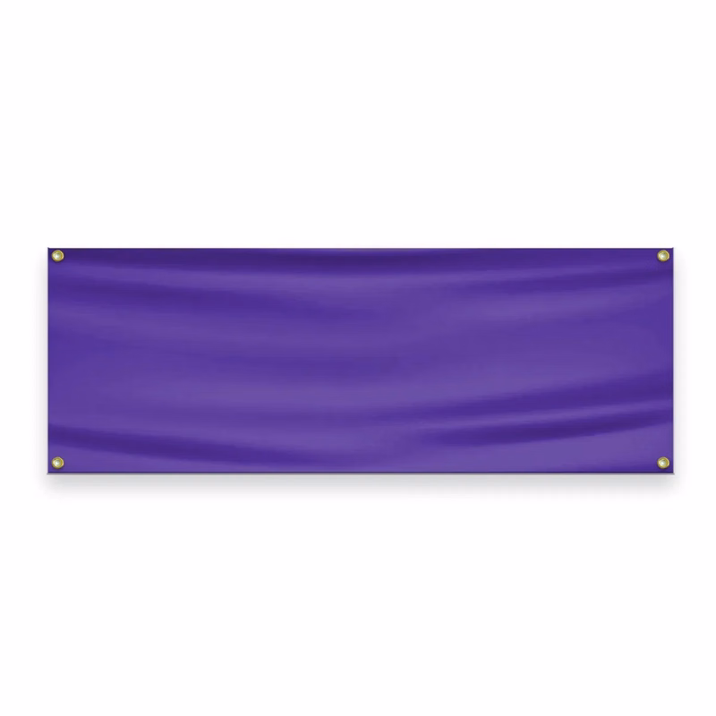 Semi-Stock Blank 18 oz Vinyl Banner 3' x 8'