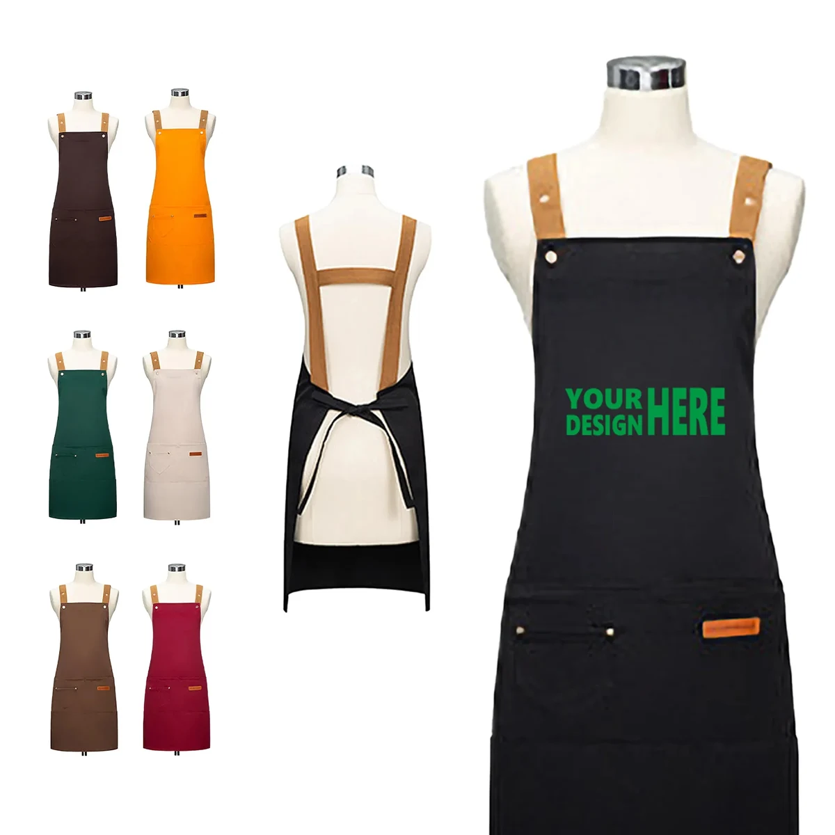 Multipurpose Apron Universal Size Chef Kitchen 1