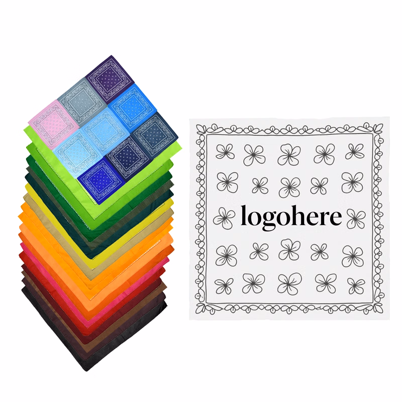 Breathable Polyester Bandana Scarf