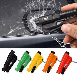 Emergency Hammer with Belt Cutter and Whistle