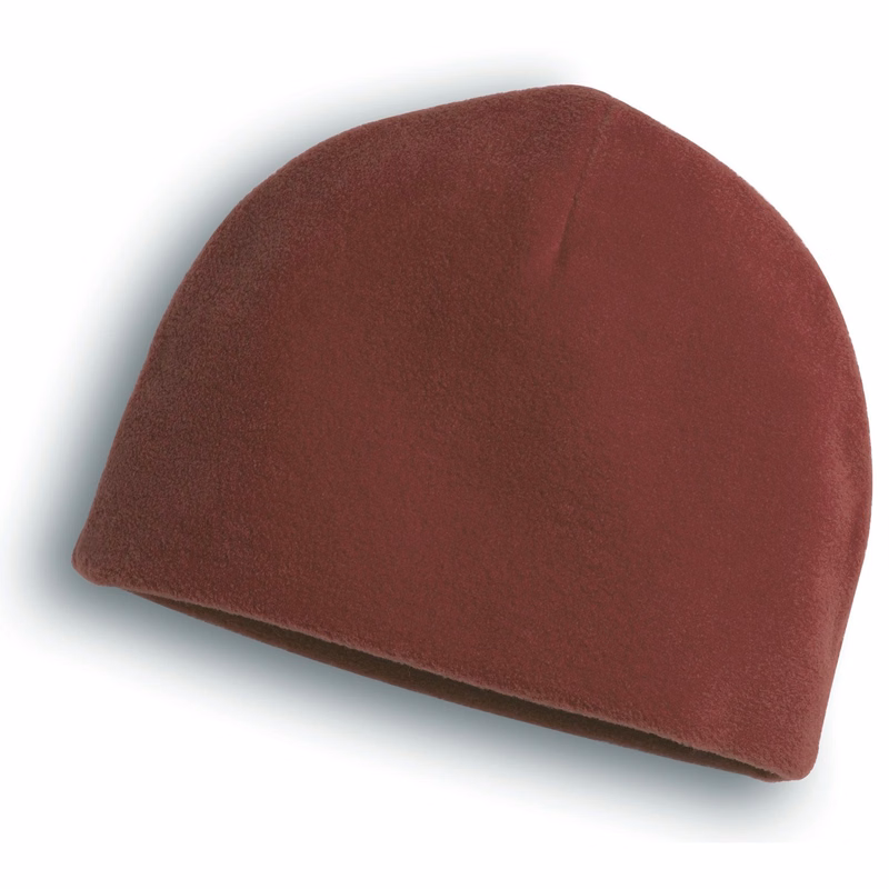 CLOSEOUT - Maroon Eco Fleece Beanie