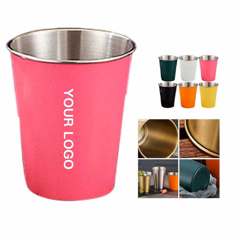 Stainless Steel Beer Cup 12oz Korean Design
