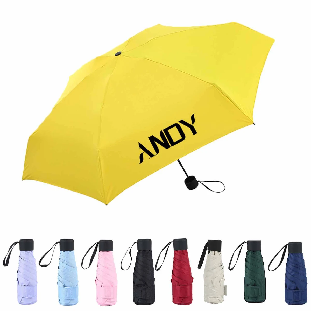 Manual Five-Fold Compact Sunscreen Shade Pocket Umbrella 1