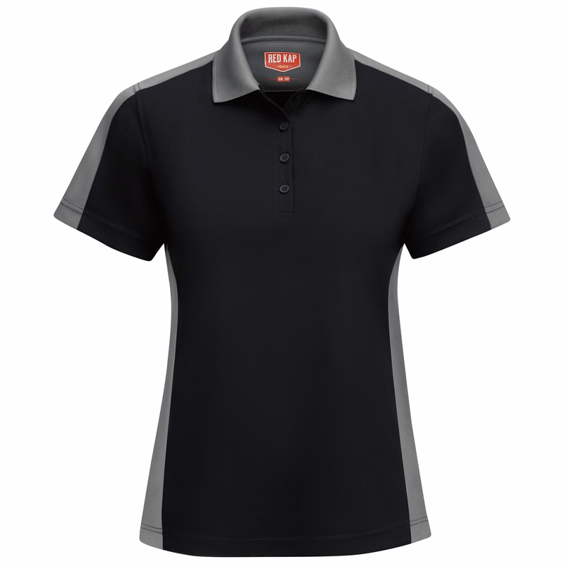 Red Kap® Women's Short Sleeve Performance Knit® Two-Tone Polo
