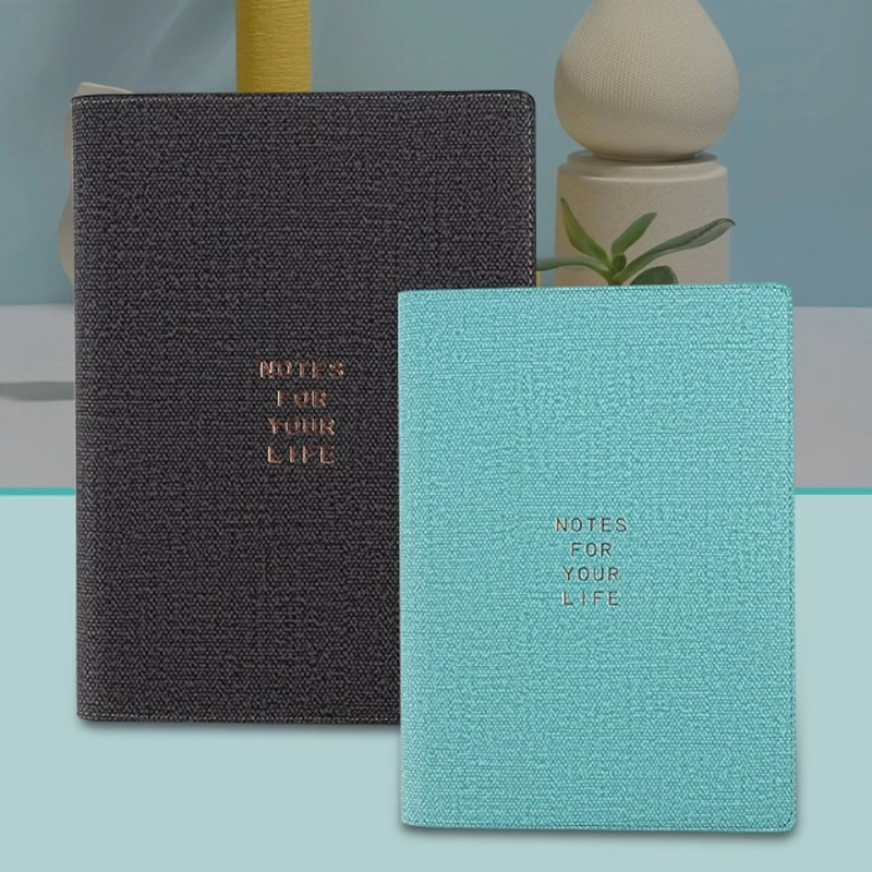A5 Lined Journal Hardcover Ruled Notebooks with Pen Holder