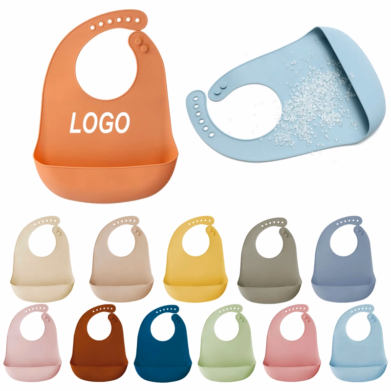 Ultra Thin Silicone Baby Bib