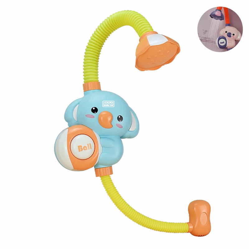 Funny Baby Electric Bath Elephant Shower Head Toy
