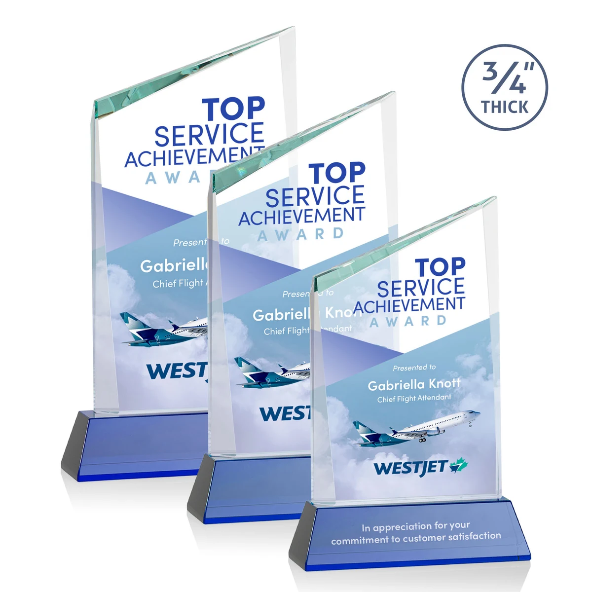 Scarsdale VividPrint™ Award on Newhaven - Blue 1