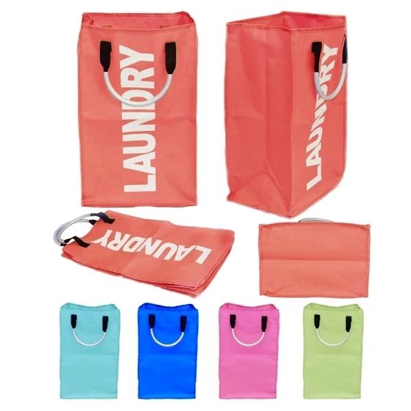 PE Coated 600D Oxford Laundry Bag 1