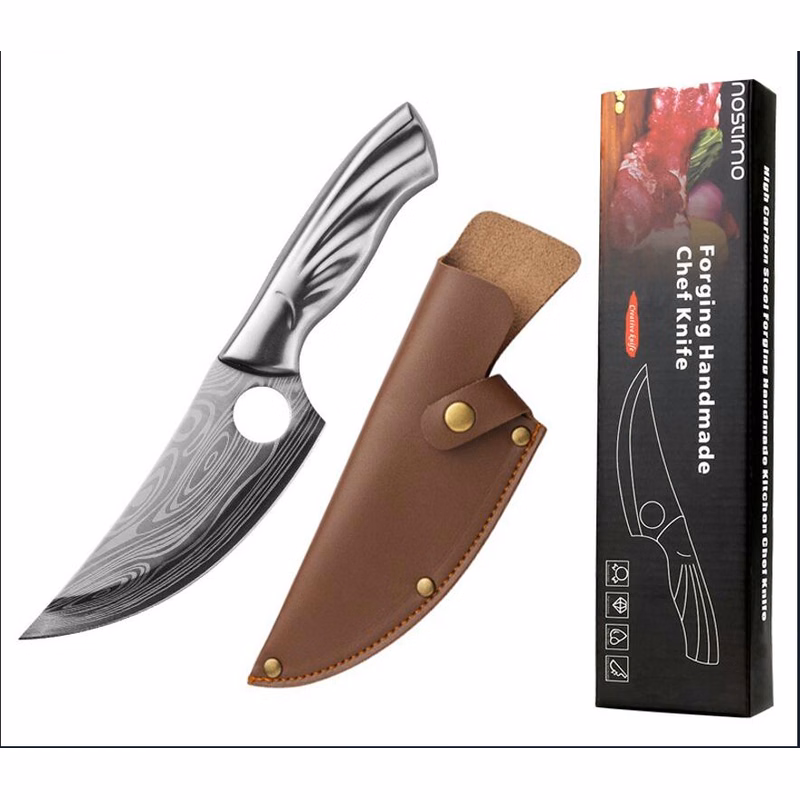 Durable Stainless Steel Damascus Utility Knife