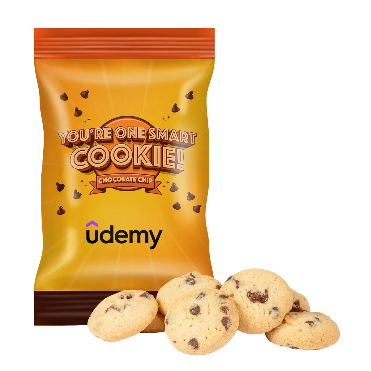 Bite Size Chocolate Chip Cookies- 4oz. 1