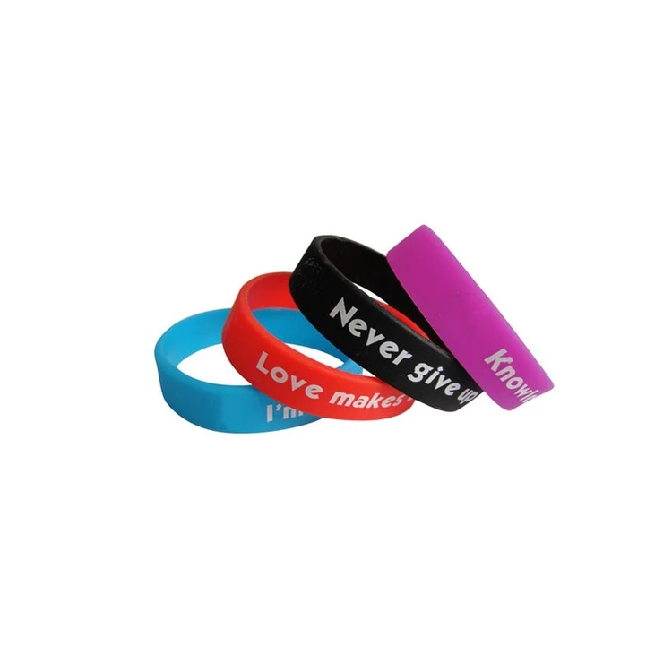 Silicone Awareness Bracelets 1