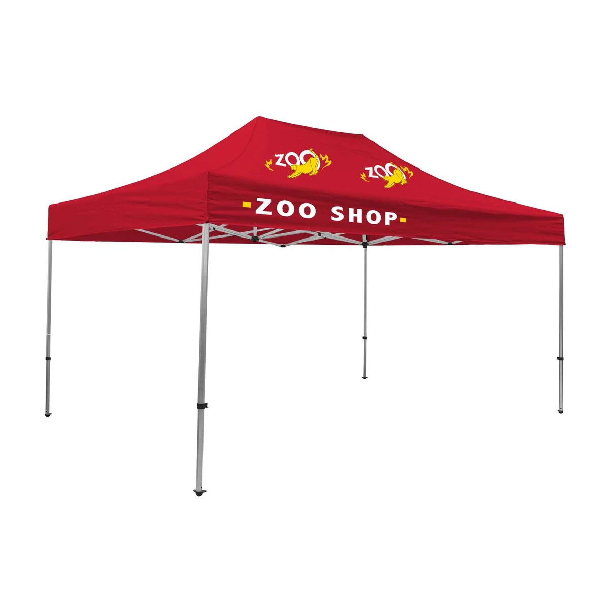 15' Premium Tent Kit (Imprinted, 3 Locations) 1