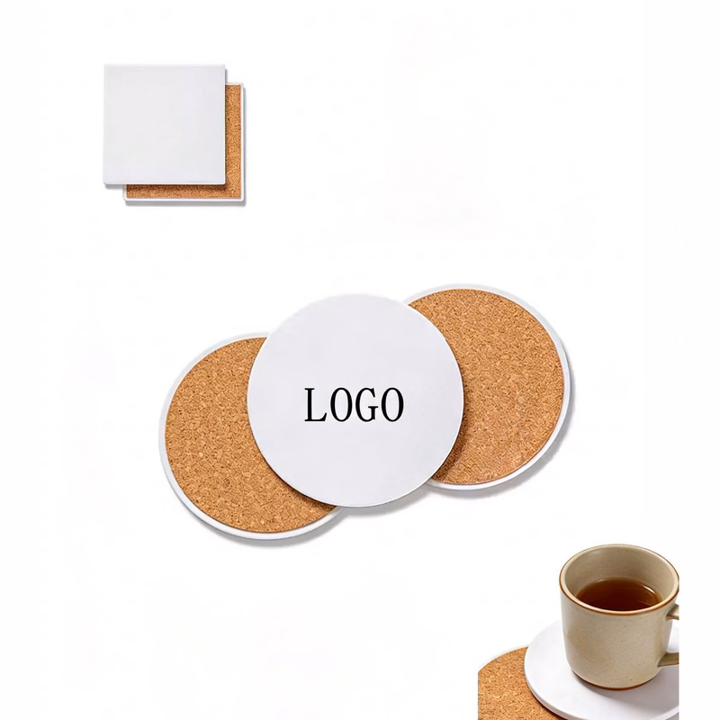 Unglazed Ceramic Coaster Fast Drying Absorbent Pad