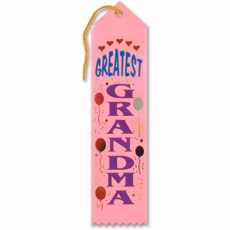 Greatest Grandma Ribbons - Pink