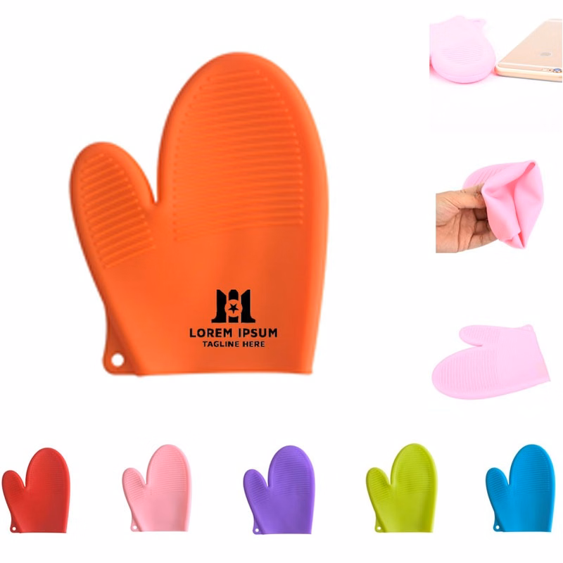 Textured Silicone Heat-Resistant Oven Gloves