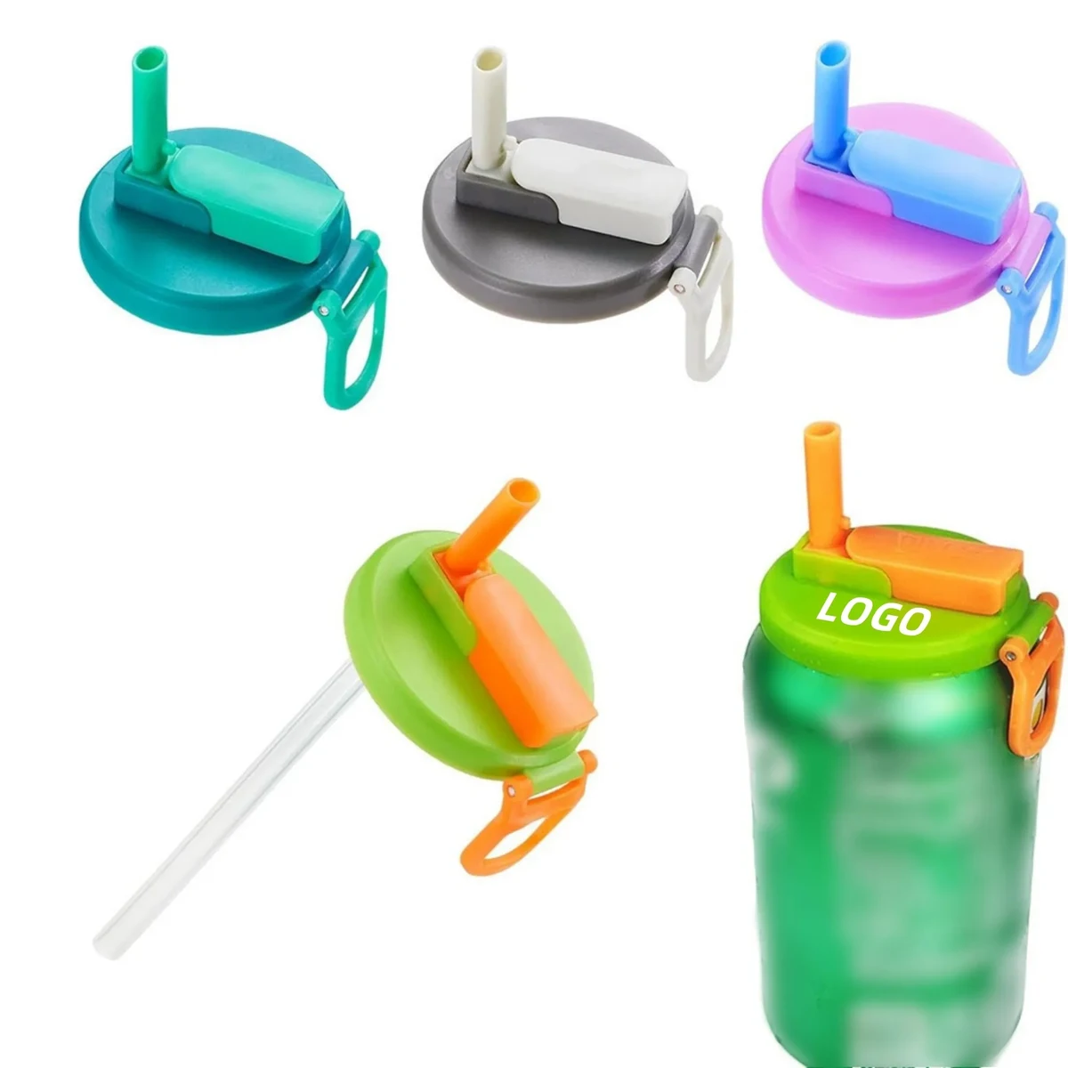 Silicone Soda Can Straw Cover 1