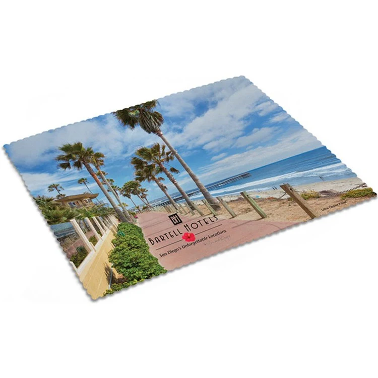 Full-Color Ultra Opper Fiber Cleaning Cloth (9"x 12") 1