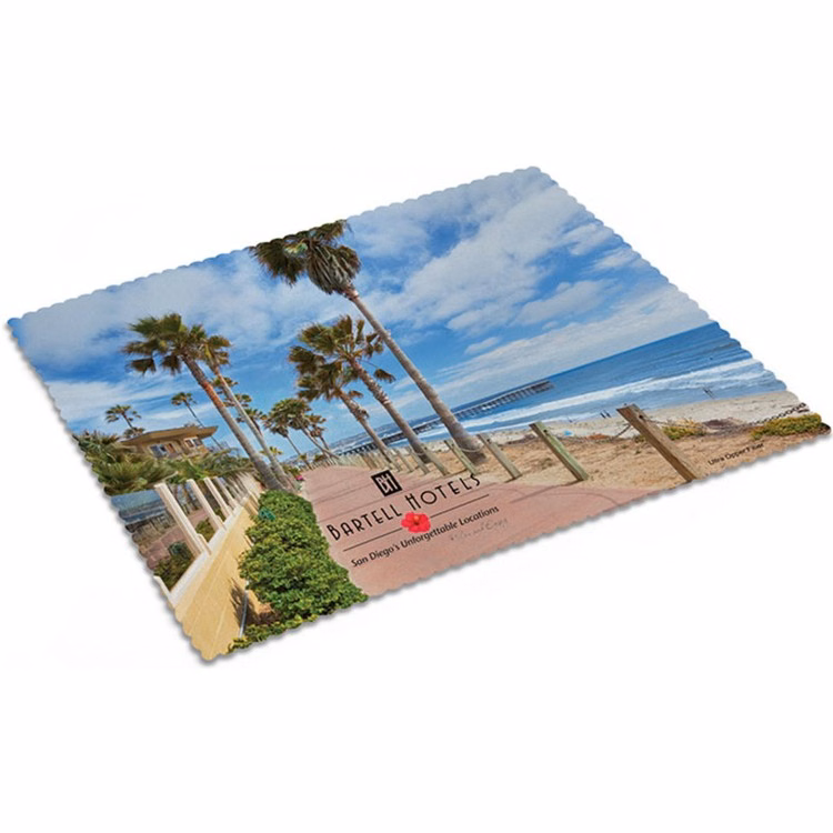 Full-Color Ultra Opper Fiber Cleaning Cloth (9"x 12")