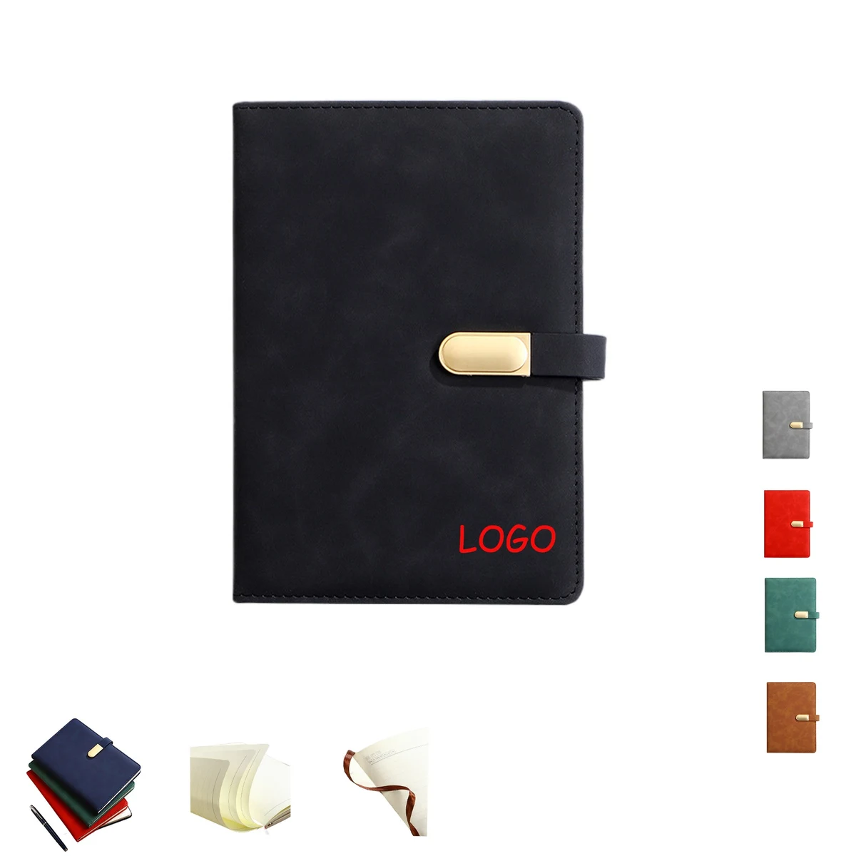 Minimalist Business Pu Leather Notebook 1